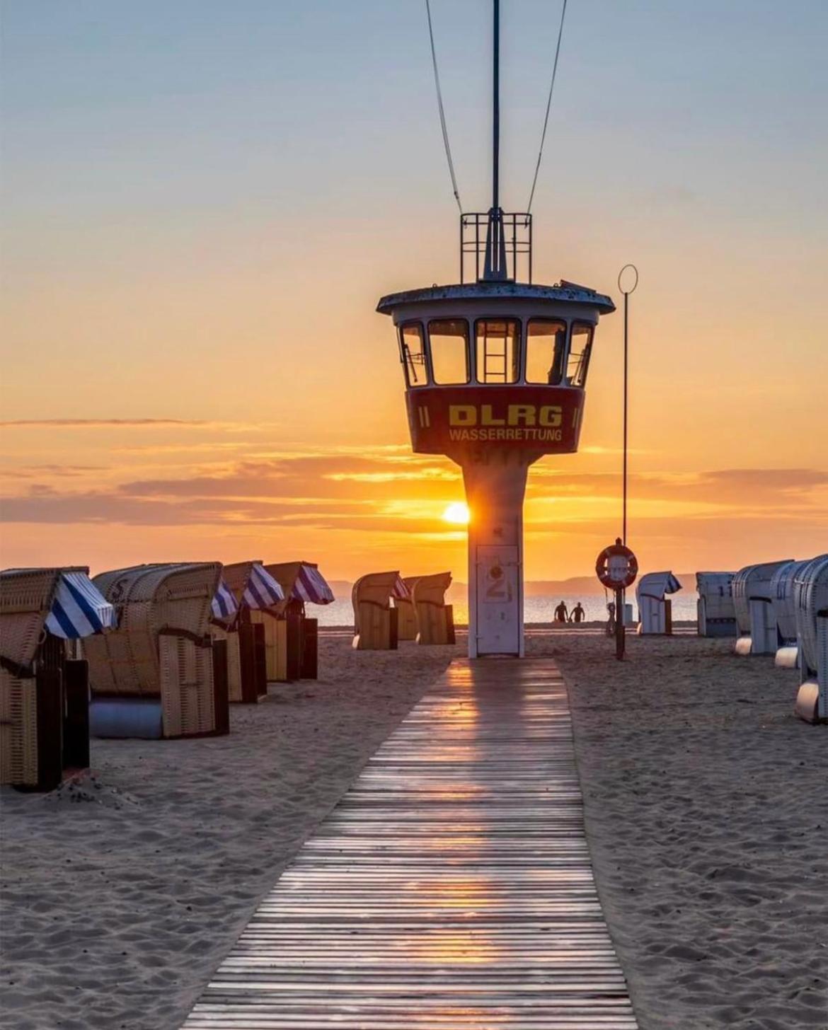3Sz Penthaus Luna Am Sandstrand Mit Meerblick & Balkon Lubeck Luaran gambar
